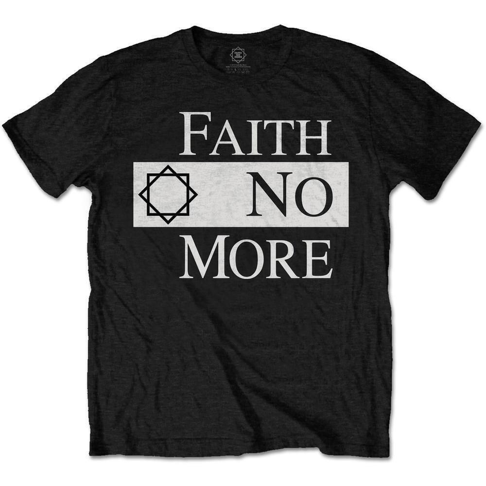 Faith No More Unisex T Shirt Classic Logo V2 Black